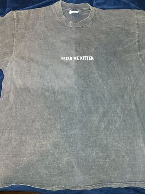 R.E.M. Vintage Star Me Kitten Shirt 1992 Rare, Automatic For The People, Size XL